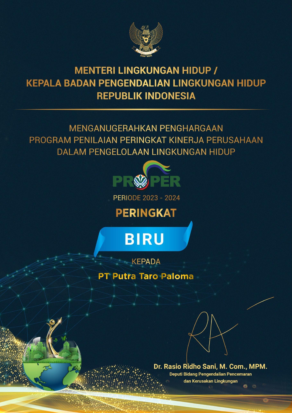 PROPER BIRU
